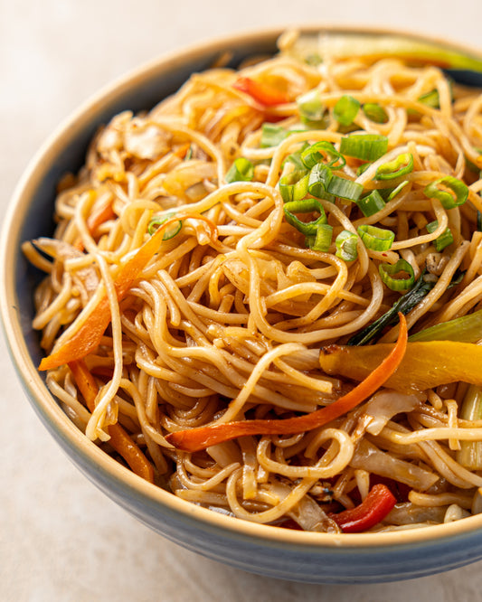 Home Style Stir-fried Noodles (Vegetarian)