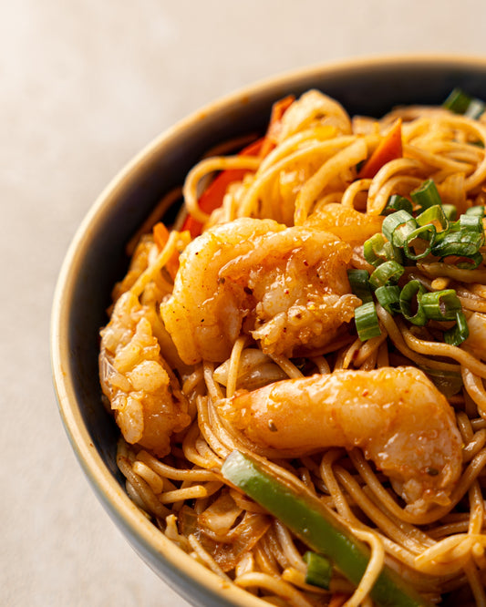 Home Style Stir-fried Noodles (Prawn)