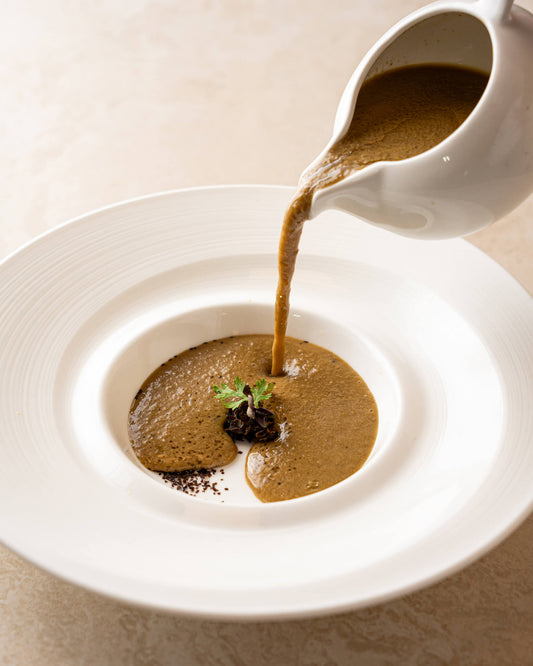 Forest Mushroom and Morel Soup