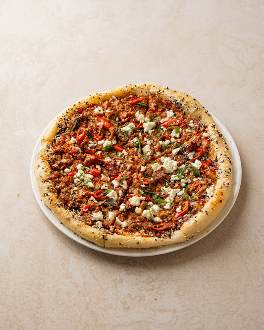 Turkish Lamb Pizza