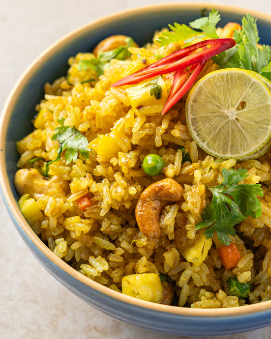 Pineapple Fried rice with Vegetable