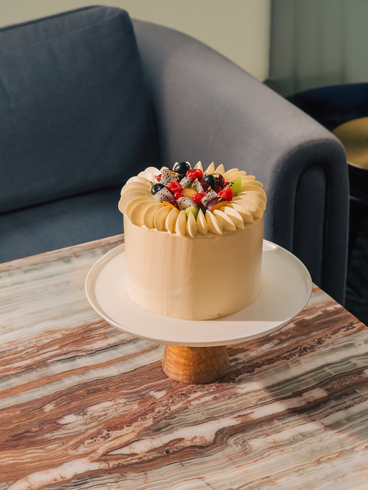 Seasonal Fresh Fruit Gâteau